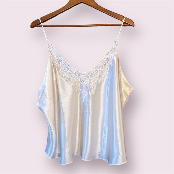 CERIE Vintage 90s Satin Camisole Top - Picture 1 of 11